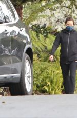 JENNIFER GARNER Out in Brentwood 01/28/2021