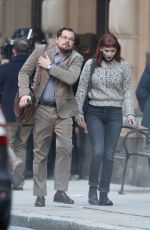 JENNIFER LAWRENCE and Leonardo Dicaprio on the Set of Don