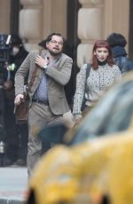 JENNIFER LAWRENCE and Leonardo Dicaprio on the Set of Don