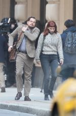 JENNIFER LAWRENCE and Leonardo Dicaprio on the Set of Don