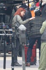 JENNIFER LAWRENCE on the Set of Don
