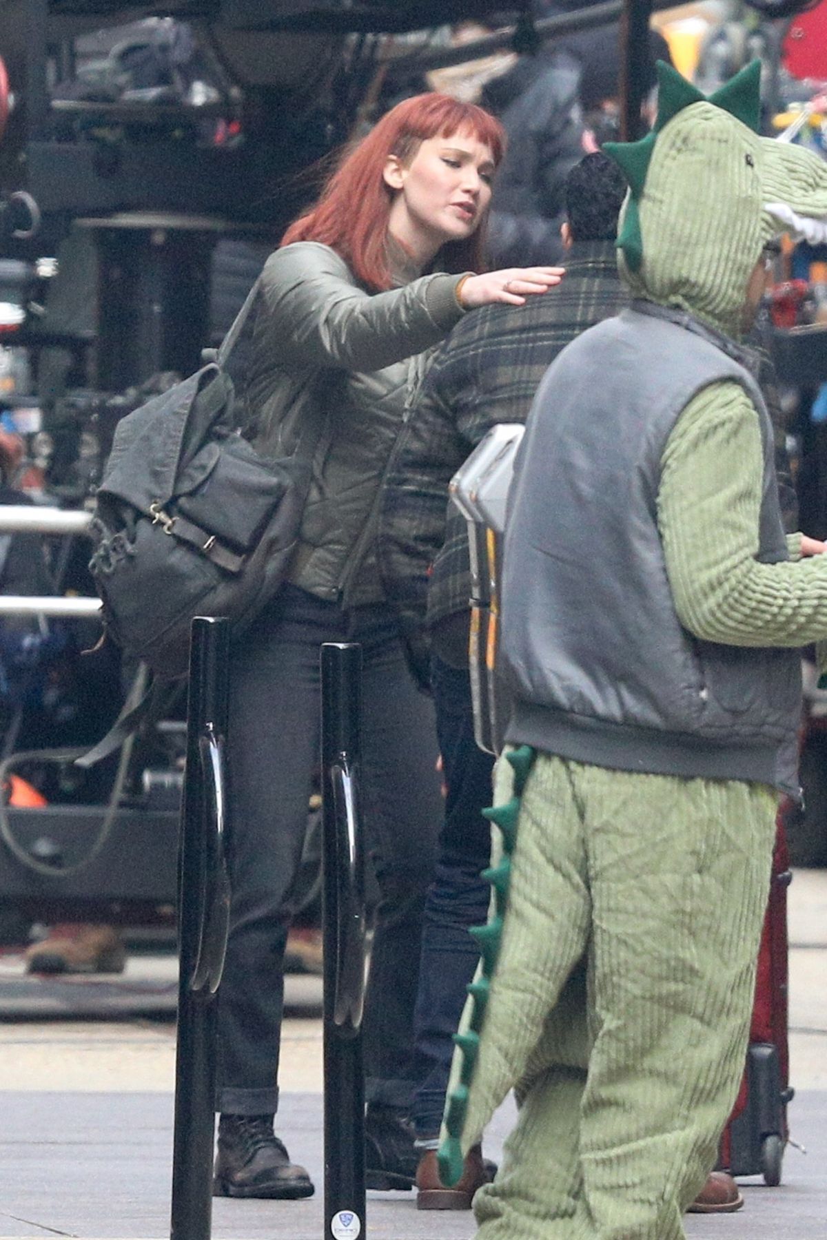 JENNIFER LAWRENCE on the Set of Don't Look Up in Boston 01 ...