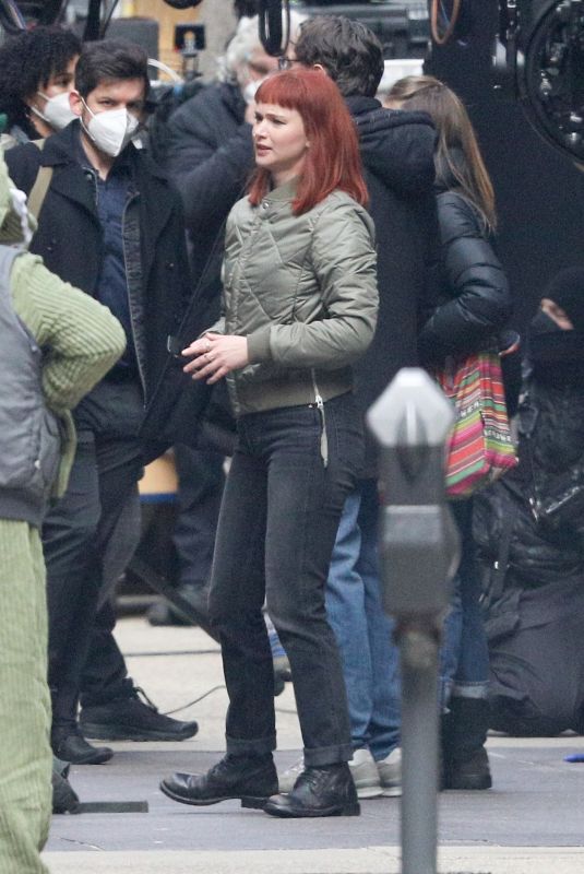JENNIFER LAWRENCE on the Set of Don