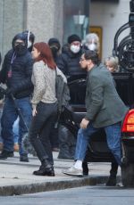 JENNIFER LAWRENCE on the Set of Don