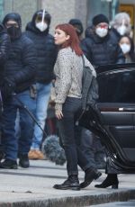 JENNIFER LAWRENCE on the Set of Don