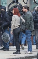 JENNIFER LAWRENCE on the Set of Don