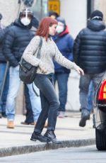 JENNIFER LAWRENCE on the Set of Don