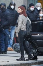 JENNIFER LAWRENCE on the Set of Don