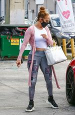 JENNIFER LOPEZ Arrives at a Gym in Miami 01/24/2021
