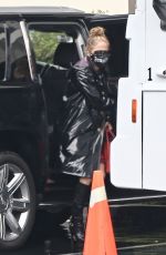 JENNIFER LOPEZ Arrives at a Photoshoot in Paramount 01/29/2021
