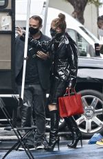 JENNIFER LOPEZ Arrives at a Photoshoot in Paramount 01/29/2021