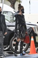 JENNIFER LOPEZ Arrives at a Photoshoot in Paramount 01/29/2021