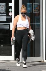 JENNIFER LOPEZ at a Gym in Miami 01/16/021