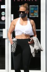 JENNIFER LOPEZ at a Gym in Miami 01/16/021
