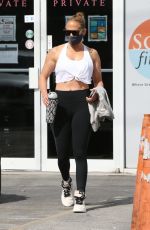 JENNIFER LOPEZ at a Gym in Miami 01/16/021