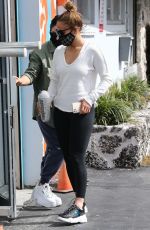 JENNIFER LOPEZ Heading to a Gym in Miami 01/21/2021