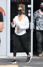 JENNIFER LOPEZ Heading to a Gym in Miami 01/21/2021