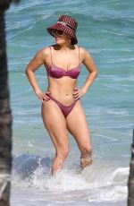 JENNIFER LOPEZ in Bikini at a Beach in Turks and Caicos 01/06/2021