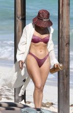 JENNIFER LOPEZ in Bikini at a Beach in Turks and Caicos 01/06/2021