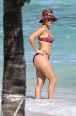 JENNIFER LOPEZ in Bikini at a Beach in Turks and Caicos 01/06/2021