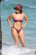 JENNIFER LOPEZ in Bikini at a Beach in Turks and Caicos 01/06/2021