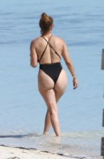 JENNIFER LOPEZ in Swimsuit Paddle-boarding in Turks and Caicos 01/06/2021