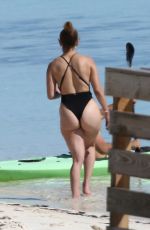 JENNIFER LOPEZ in Swimsuit Paddle-boarding in Turks and Caicos 01/06/2021