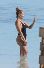 JENNIFER LOPEZ in Swimsuit Paddle-boarding in Turks and Caicos 01/06/2021