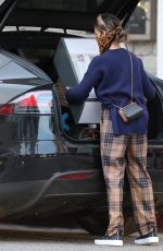JESSICA ALABA Shopping at Target in Los Angeles 01/02/2021