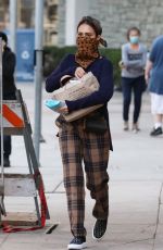 JESSICA ALABA Shopping at Target in Los Angeles 01/02/2021