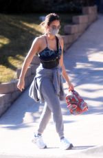 JESSICA ALBA Out Hiking in Los Angeles 01/03/2021