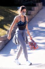 JESSICA ALBA Out Hiking in Los Angeles 01/03/2021