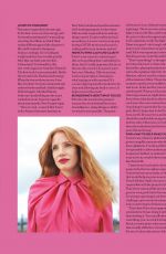 JESSICA CHASTAIN in Shape Magazine, January 2021 Issue