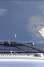 JESSIE J Out Driving in Los Angeles 01/06/2021