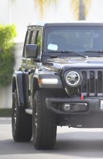 JESSIE J Out Driving in Los Angeles 01/06/2021