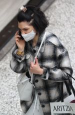 JESSIE J Out Shopping in Los Angeles 01/24/2021