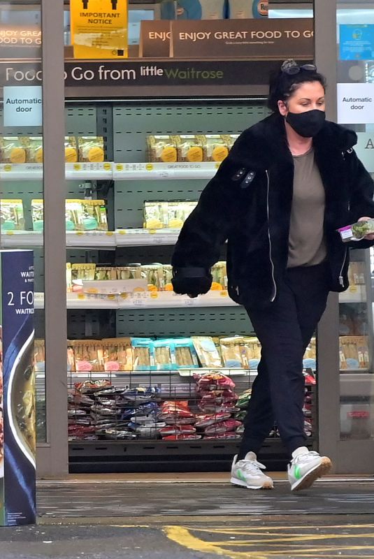 JESSIE WALLACE Out in London 01/13/2021