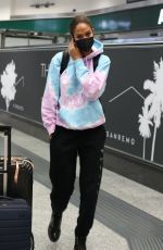 JOAN SMALLS Arrives at Airport in Milan 01/20/2021
