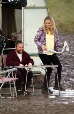 JODIE VOMER and Stephen Graham on the Set of Home, a Covid 19 Drama in Liverpool 01/27/2021