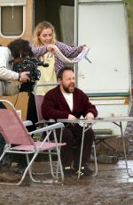 JODIE VOMER and Stephen Graham on the Set of Home, a Covid 19 Drama in Liverpool 01/27/2021