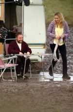 JODIE VOMER and Stephen Graham on the Set of Home, a Covid 19 Drama in Liverpool 01/27/2021