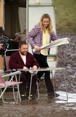 JODIE VOMER and Stephen Graham on the Set of Home, a Covid 19 Drama in Liverpool 01/27/2021