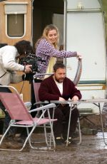 JODIE VOMER and Stephen Graham on the Set of Home, a Covid 19 Drama in Liverpool 01/27/2021