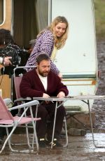 JODIE VOMER and Stephen Graham on the Set of Home, a Covid 19 Drama in Liverpool 01/27/2021