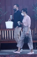 JORDANA BREWSTER and Mason Morfit at Farmshop in Los Angeles 01/27/2021