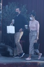 JORDANA BREWSTER and Mason Morfit at Farmshop in Los Angeles 01/27/2021