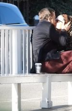 JORDANA BREWSTER and Mason Morfit Out Kissing in Brentwood 01/06/2021