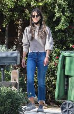 JORDANA BREWSTER and Mason Morfit Out with Their Dog in Brentwood 01/19/2021