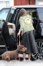 JORDANA BREWSTER at Brentwood Country Mart 01/27/2021