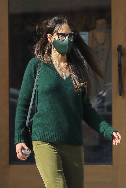 JORDANA BREWSTER at Kreation in Brentwood 01/22/2021